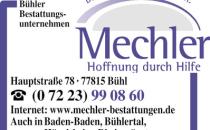 Logo von Baden-Badener und Bühler Bestattungsunternehmen Mechler GmbH