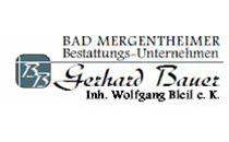 Logo von Bauer Bestattungs-Unternehmen Inh. Wolfgang Bleil e.K.