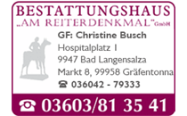 Logo von Bestattungshaus ,,Am Reiterdenkmal GmbH''