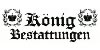 Logo von König Bestattungen