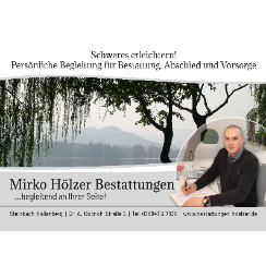 Logo bedrijf Mirko Hölzer Bestattungen 