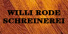 Logo von Schreinerei Willi Rode GmbH